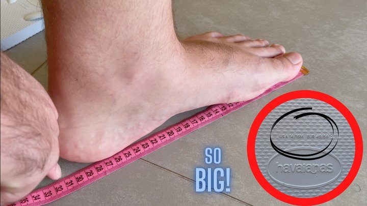 Feet Vini - Measuring my BIG feet (MP4-HD 1080p)