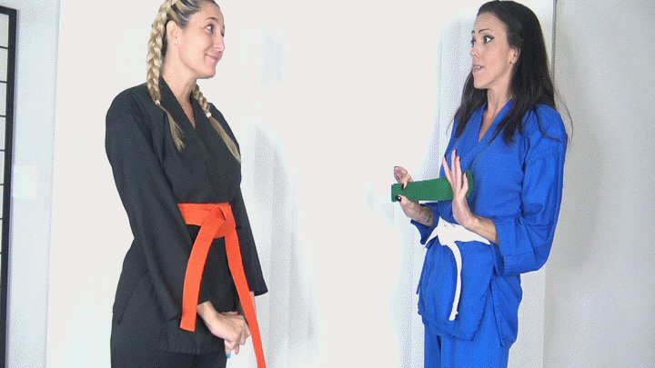 Karate Domination - RENNADEL EARNS HER GREEN KARATE BELT