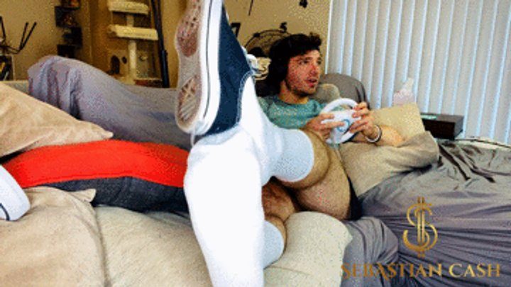 Sebastian Cash Findom Alpha Deluxe - Barefoot Step-Bro Tickle Tease