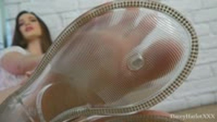 The Dacey Harlot - See Through Soles JOI