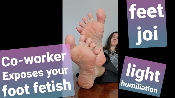 My Pretty Feet Store - Co-Worker Exposes-(fantasy) Foot Fetish
