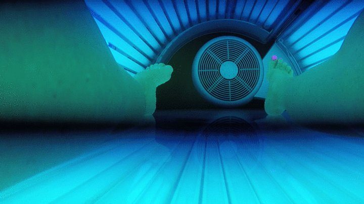 Aubreys Foot Fetish - InbetwEen my crotch tanning bed tanning HIGHLY ARCHED FEET FETISH