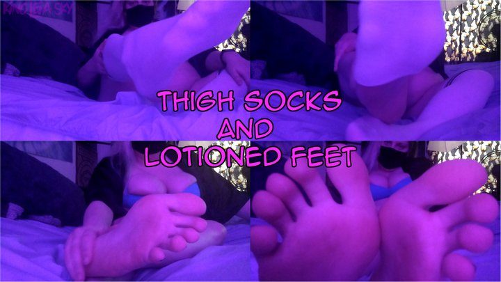 Enchantress Leia - Thigh Socks and Lotioned Feet [1080p MP4]