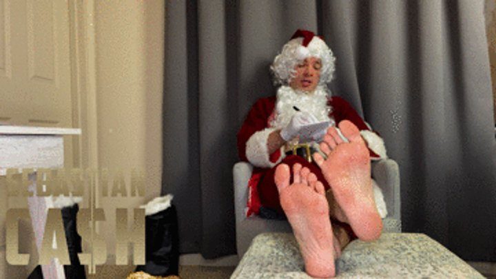 Sebastian Cash Findom Alpha Deluxe - Santa's Feet
