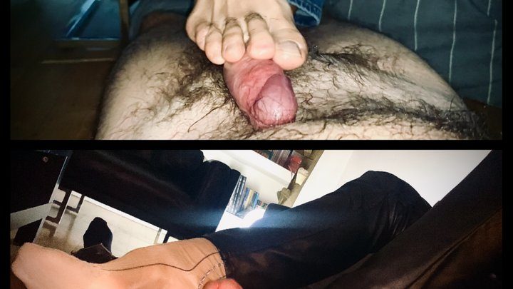 Gay Male Soxjob Heaven - PATTERNED SHEERS AND FOOTJOBS