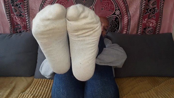 Golden Lace - Feet JOI with Socks