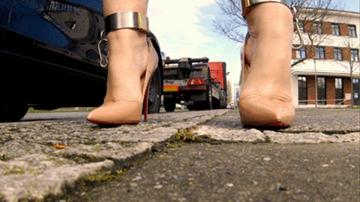 Boots - High Heels - Feet&legs - Neele - Nude Louboutin Shoeplay - Part 2 - mp4 1920x1080