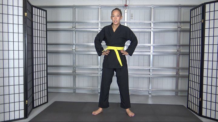 Karate Domination - MEIKO JANE EARNS HER ORANGE KARATE BELT