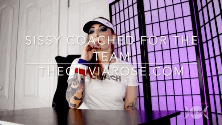 Olivia Rose Fetish - Sissy Coached For The Team (MP4 SD)