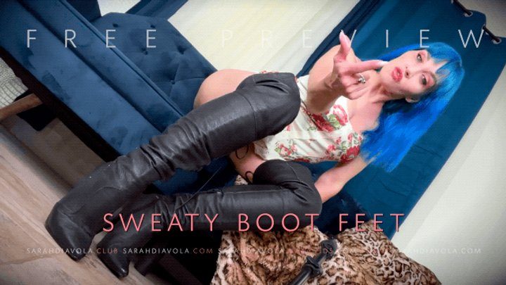 Sarah Diavola - The Brat Princess - Sweaty Boot Feet
