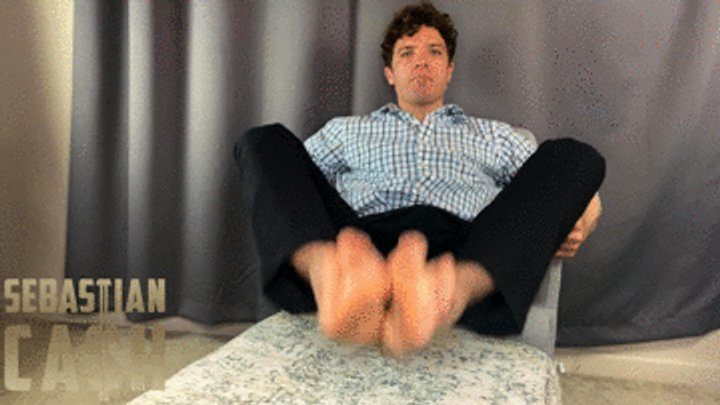 Sebastian Cash Findom Alpha Deluxe - Casual Friday Footjob