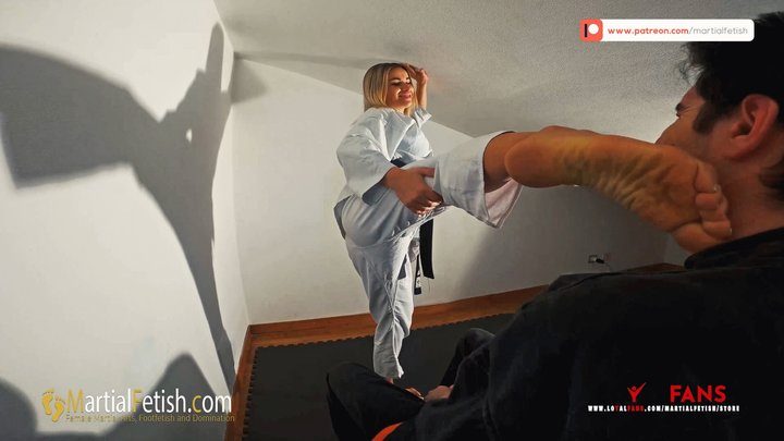 Martial Fetish - Pamela face kicks punishment, domination and worship