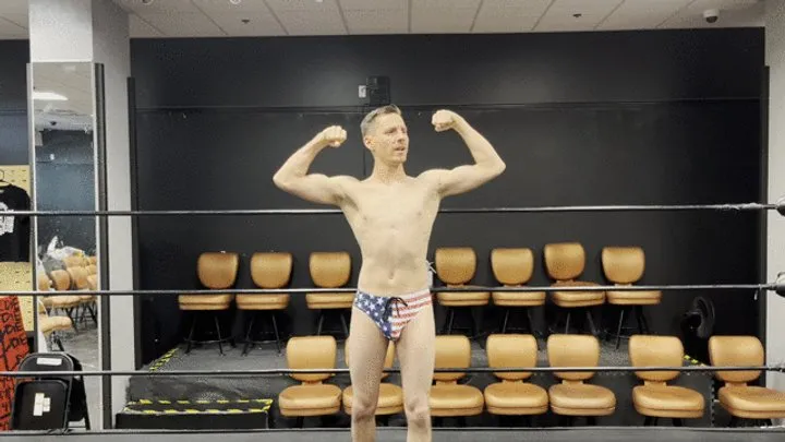 Pandemic Pro Wrestling - American Flag Trunks 3 Way