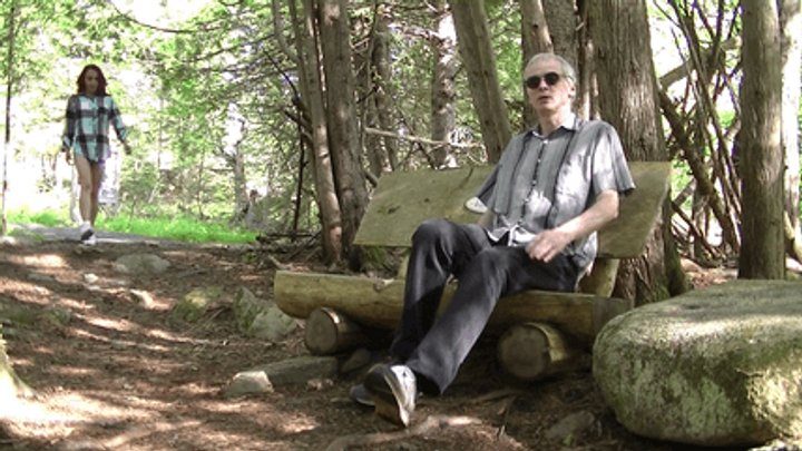 My Masters Feet - Worship on public bench (HD)