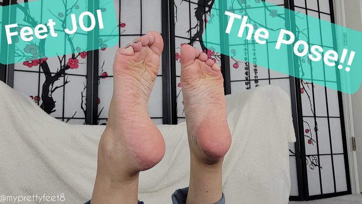 My Pretty Feet Store - The Pose Close Up JOI