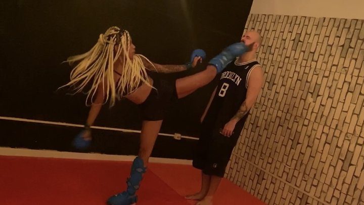 Luxury Fetish Dolls Brazil - Kick Queen - Kick Face Training (mp4)