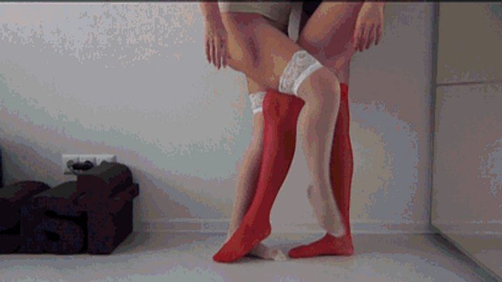 The Fantastic Evelina's World - TWO LESBIANS AND SEXY STOCKINGS (fjoi)