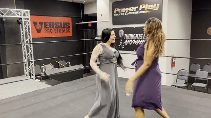 Pandemic Pro Wrestling - Evening Gowns Come Off in this Match!
