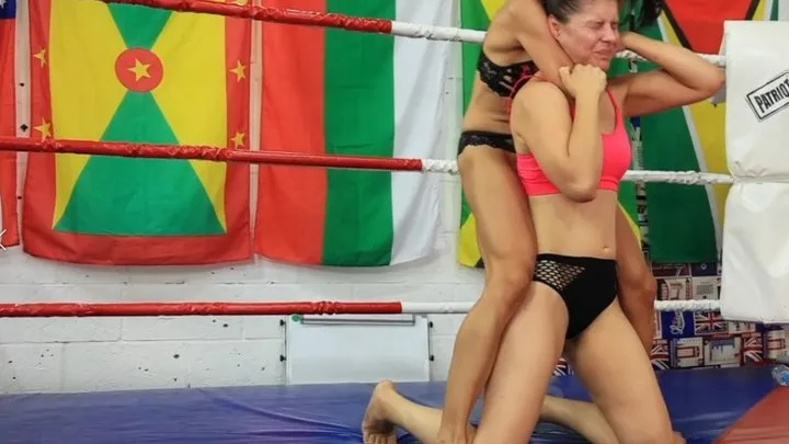 The Real Wrestling Store - Match 11 July 22 Event Lara vs Orsi B