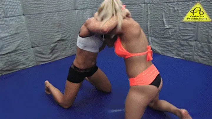 Antschas Wrestling And Fetish Store - Nikki vs Kim female competitive match