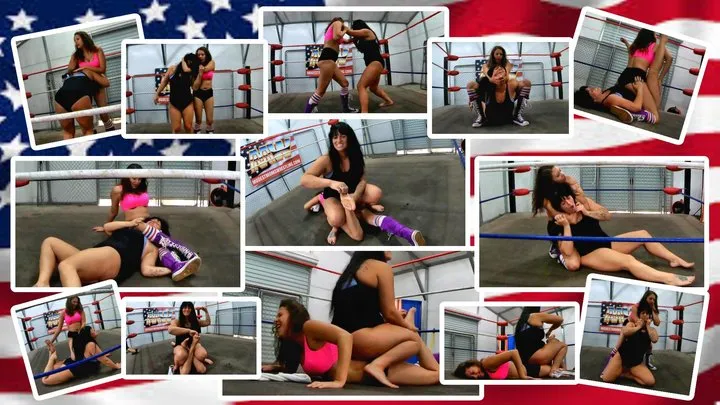 Modest Moms Wrestling - To the Tickle!