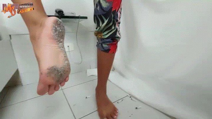 Foot Domination By Global-fetish - DIRTY FEETS - LICK MY ASHY FEETS! - FULL FILM