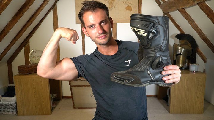 Master Apollo - APOLLO : Biker Boot Foot Domination and Inhale