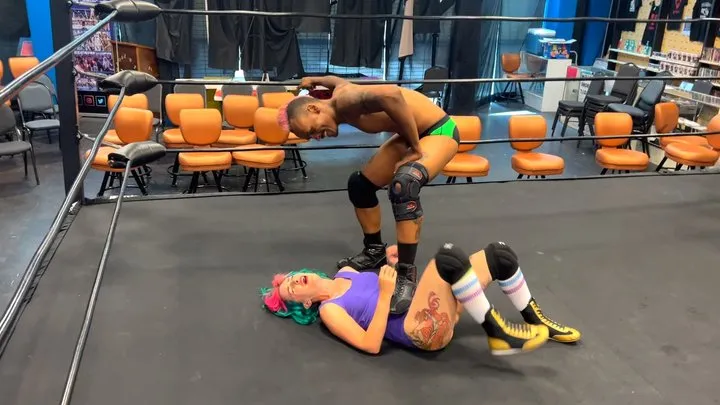 Butt Wrestling Inc - Jobber Loves Getting Her Butt Kicked