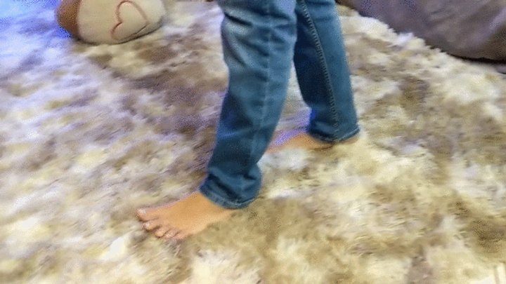 Gweenblack - Dirty Feet Masturbation Instructions in Portuguese! JOI