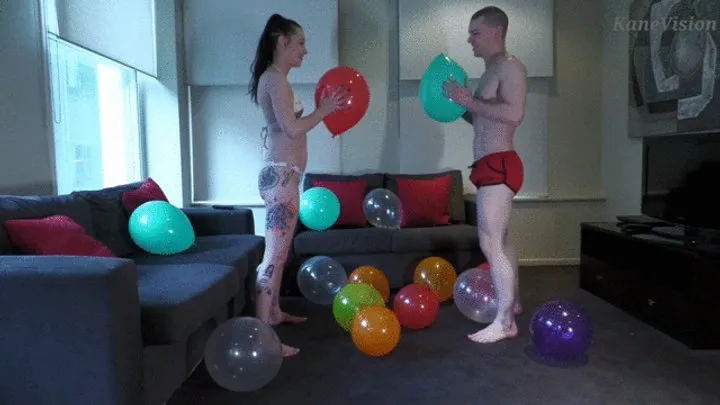 Kanevision - Fantasy Wrestling Ivy Rose vs KaneVision Balloon Match