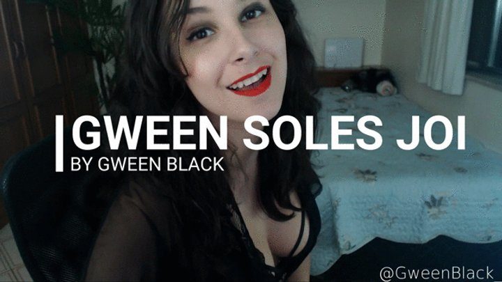 Gweenblack - Teaching you how to cum by looking at my feet and soles!