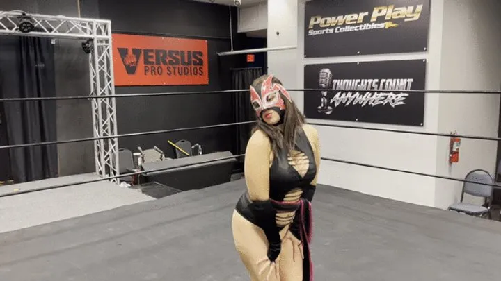 Pandemic Pro Wrestling - Masked Woman humiliates overconfident Katie Forbes
