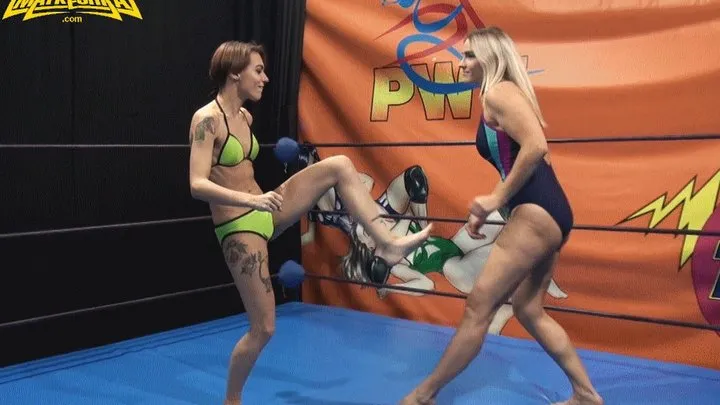 Russianwomanwrestling - Valkyr vs Vallia - Female Domination Pro-Wrestling Fight - RM193 - FullHD