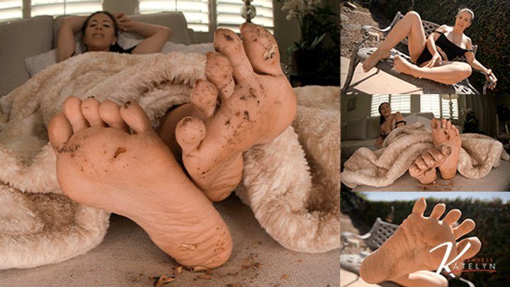 Giantess Katelyn Brooks - Submit to Serving Wife's Filthy Feet starring Giantess Katelyn Brooks (4K 2160p MP4)