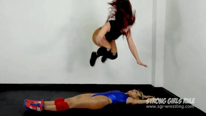 Strong Girls Rule - SGR0315 Lifted Slammed Squashed - Luna Kaige crushes SheelaKiller