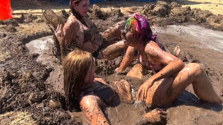 Butt Wrestling Inc - Barnyard Mud Wrestling
