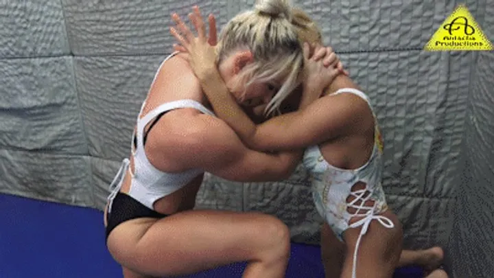 Antschas Wrestling And Fetish Store - Nikki vs Viper competitive female wrestling match