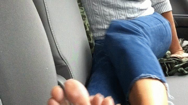 Aariels Foot Fetish Desires - TAKING ME FOR A RIDE