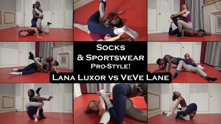 Doom Maidens Wrestling - Socks and Sportswear Pro-Style! Lana Luxor vs VeVe Lane (Sept 2022)