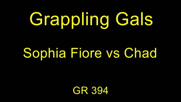 Grappling Gals - GR 394 Sophia Fiore VS Chad WMV