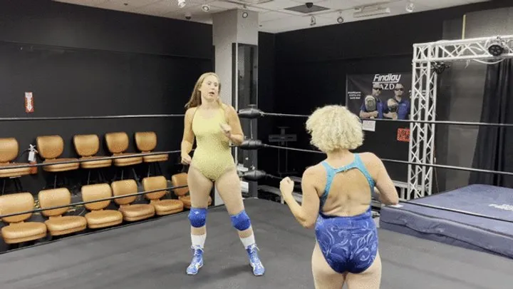 Pandemic Pro Wrestling - Tall Curvy Wrestler Dominates Smaller Woman