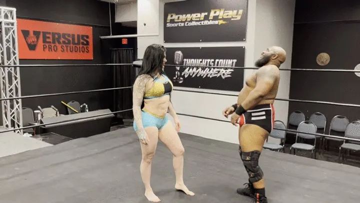 Pandemic Pro Wrestling - Barefoot Katie Gets Tombstoned