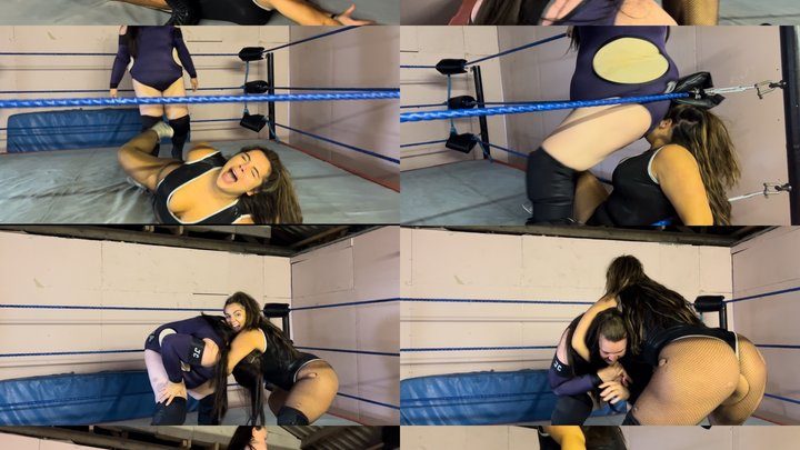Nadia Sapphire - Dominita vs nadia (stinkfaces, boston crabs and submissions)