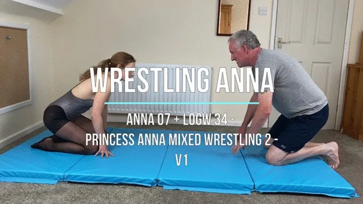 Wrestling Lucy - Anna 07 - Princess Anna Mixed Wrestling 2 - V1