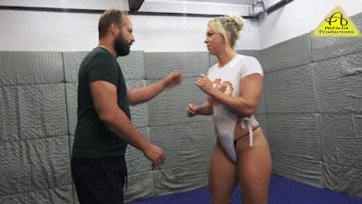 Antschas Wrestling And Fetish Store - Viper vs Tom competitive mixed match