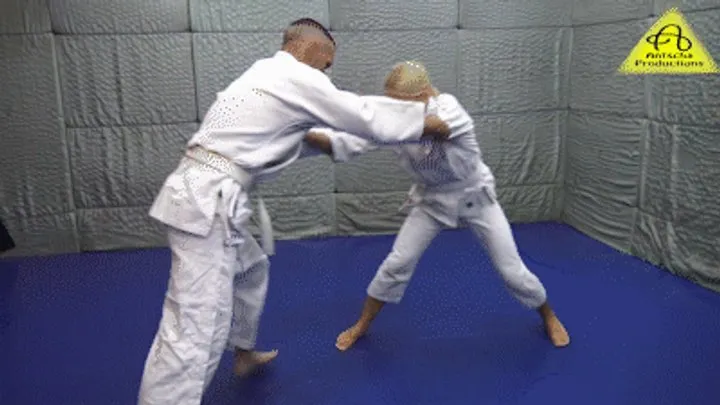 Antschas Wrestling And Fetish Store - Antscha vs Imi judo gi competitive match