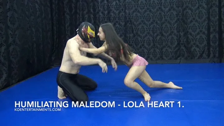 European Fight Club Mixed Wrestling - Humiliating Maledom - Lola Heart 1