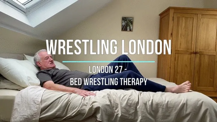 Wrestling Lucy - London 27 - Bed Wrestling Therapy with Scissorhold, Facesitting, Spanking