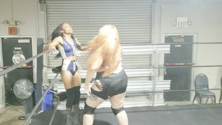 Pandemic Pro Wrestling - Little Cocoa is no match for her larger opponent!