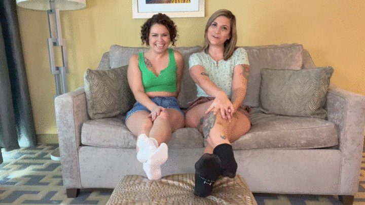 Addicted To Ayla - AYLA & BAILEY TOPLESS FOOT TICKLES 1080p